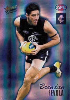 2007 Select AFL Champions Signature Series - Holographic Foils #HF28 Brendan Fevola Front